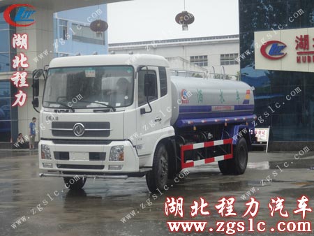 東風天錦灑水車實物照片 東風天錦灑水車實物照片