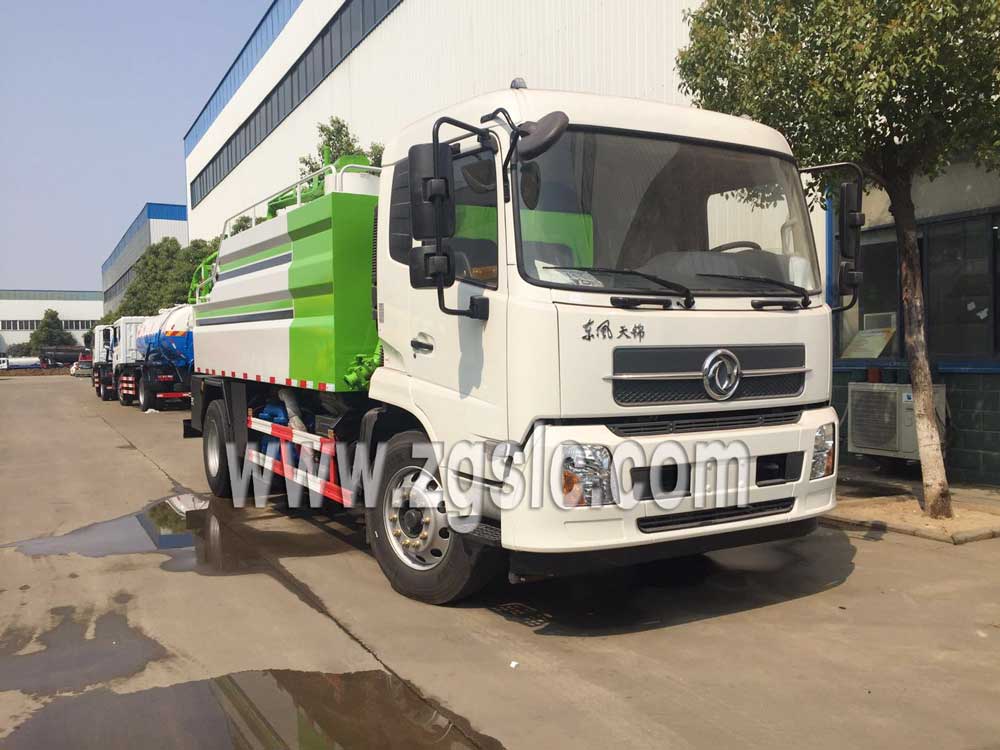 湖北程力東風(fēng)天錦清洗吸污車(chē)（國(guó)五）