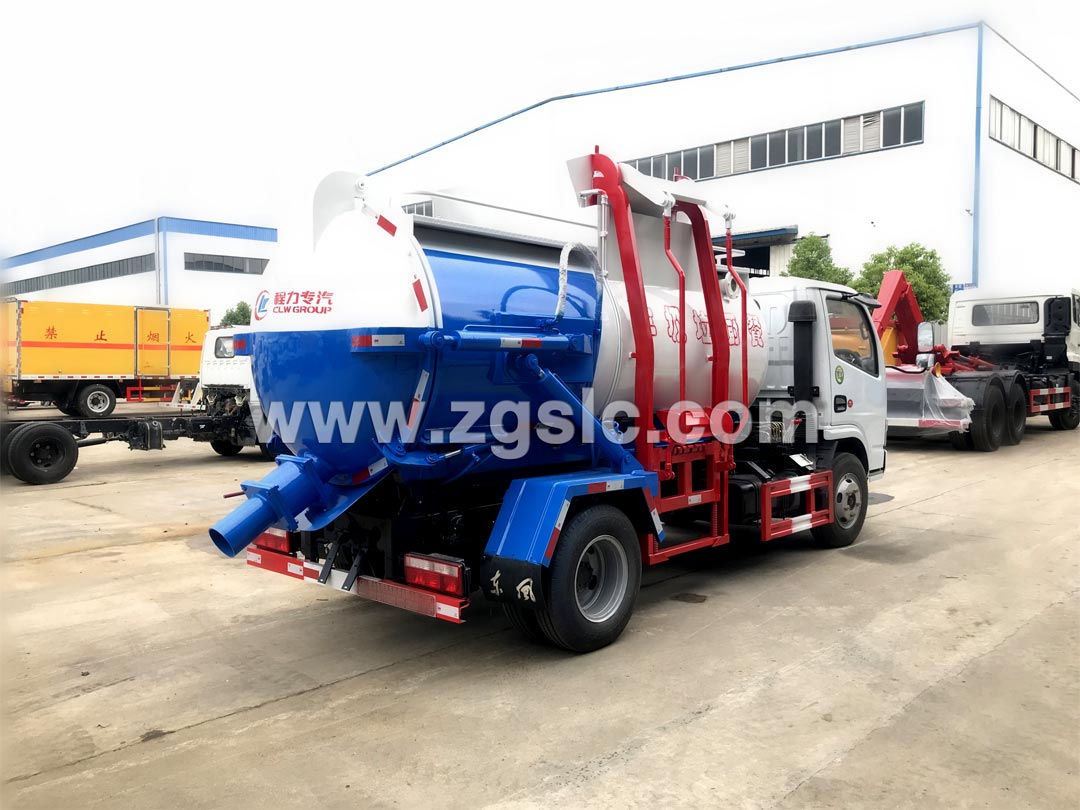 東風小多利卡5方餐廚垃圾車_餐廚垃圾車多少錢一輛？