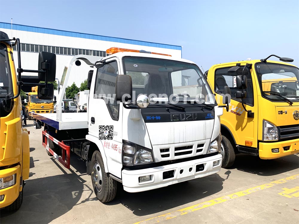 藍(lán)牌五十鈴一拖二清障車（國五）