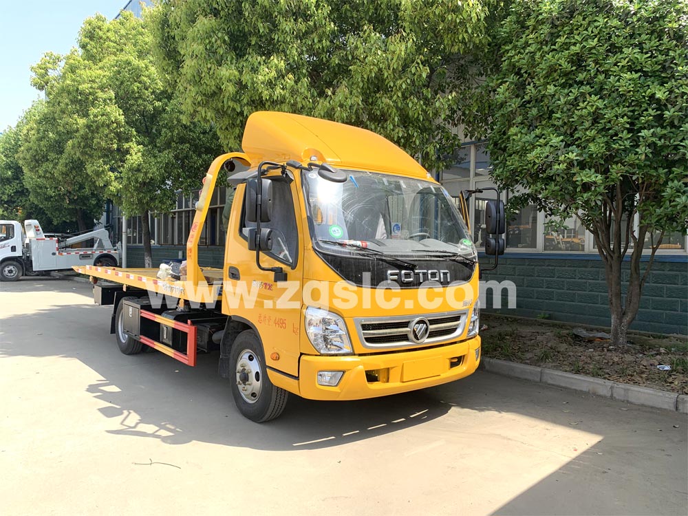 福田奧鈴一拖二清障車藍(lán)牌（國五）