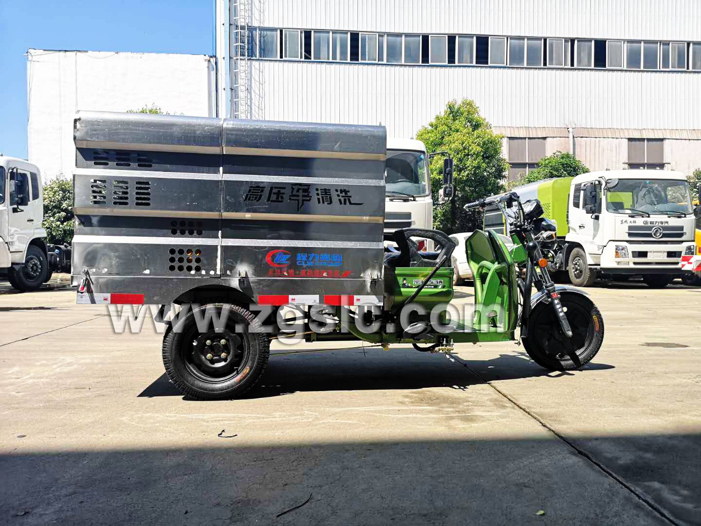 程力集團(tuán)電動(dòng)三輪高壓清洗車