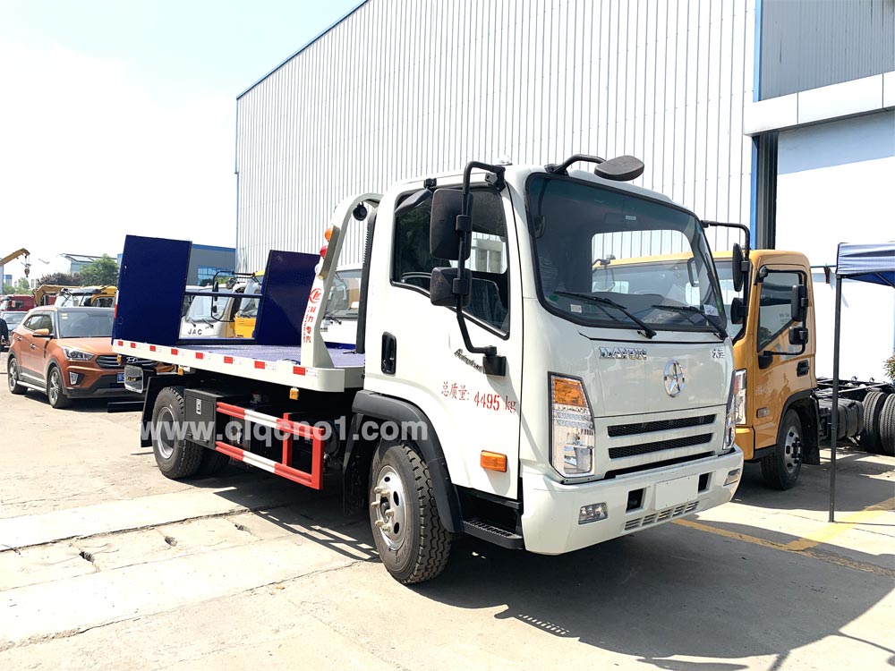 大運(yùn)一拖二清障車藍(lán)牌（國五）