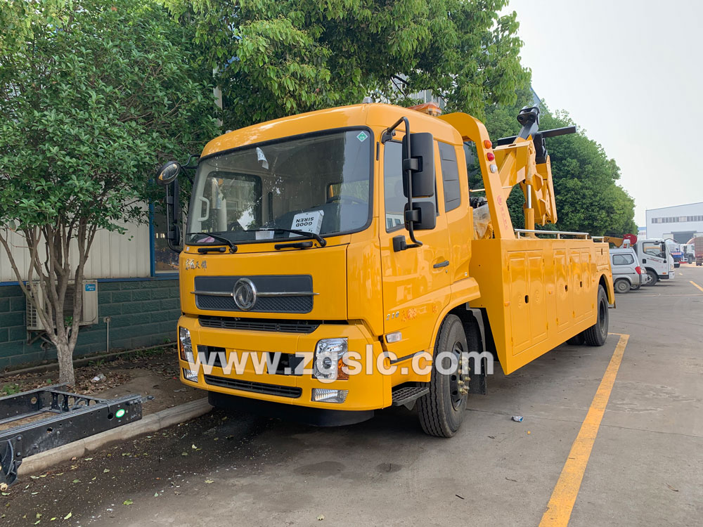 東風(fēng)天錦聯(lián)體一拖一清障車（國五）