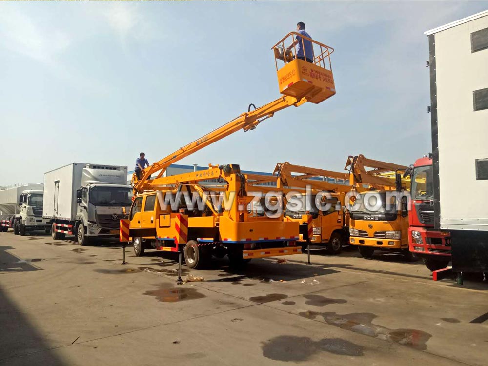 慶鈴五十鈴高空作業車(國五)的價格