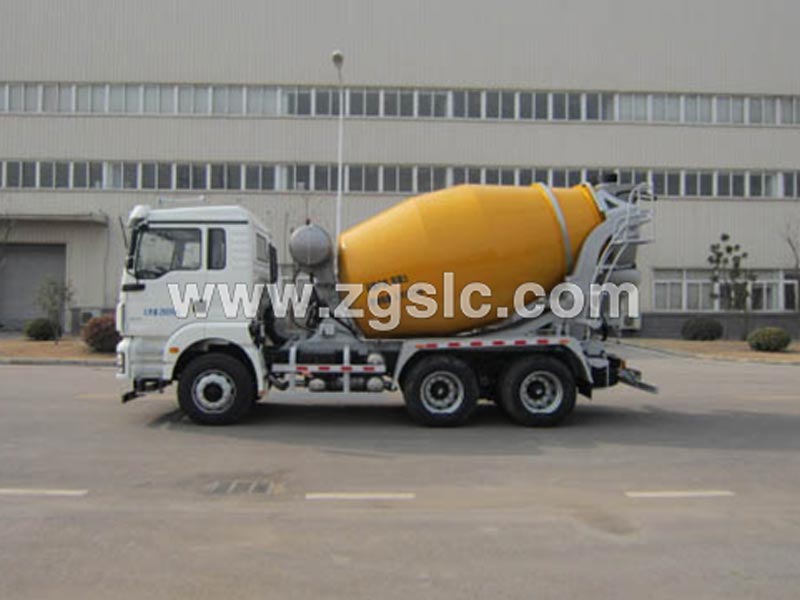 陜汽德龍6方混凝土攪拌運輸車（國五）-那家便宜