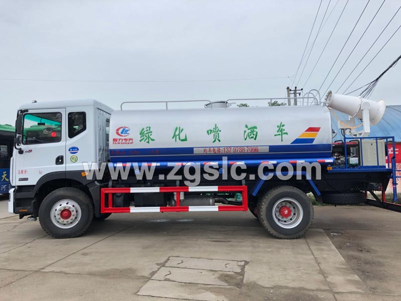 14方東風D9噴霧車黃牌（國五）