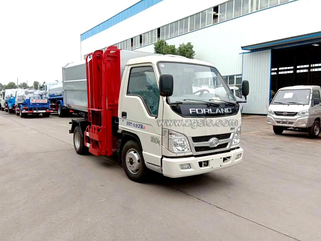 福田3方掛桶垃圾車（國(guó)五）