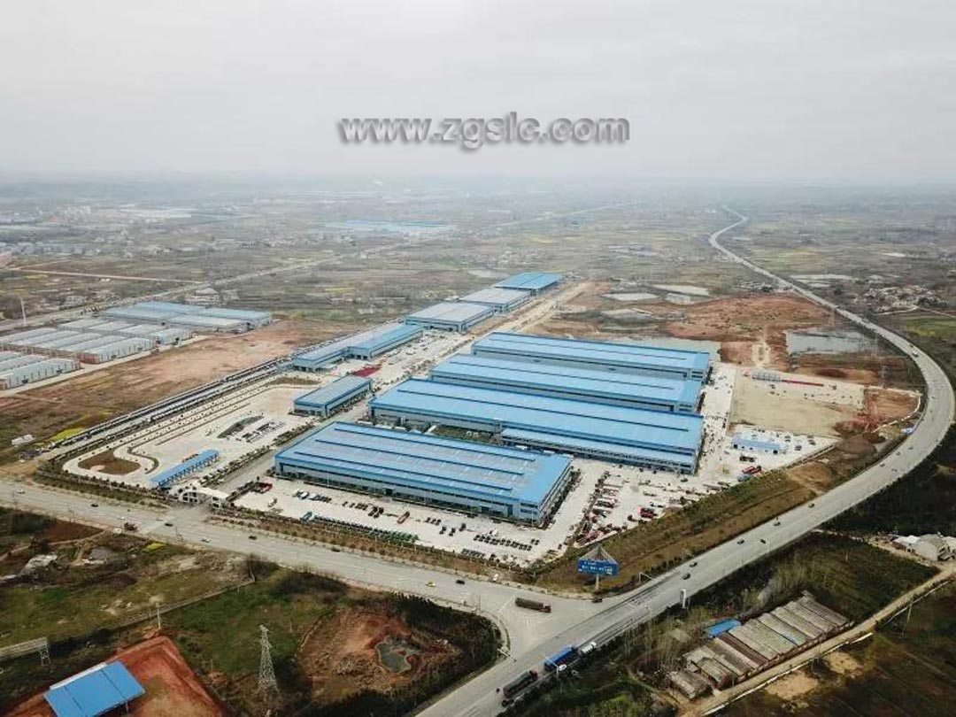 程力商用車工業園已建成部分鳥瞰圖