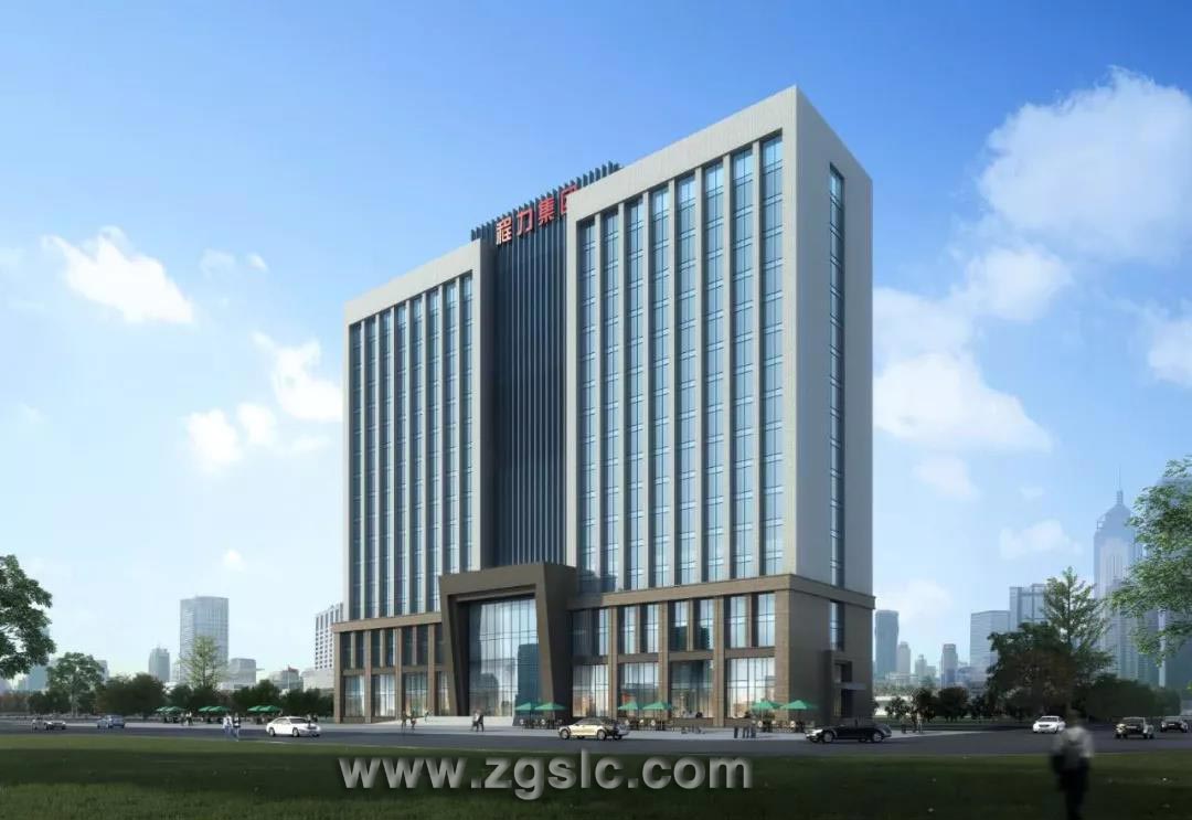 程力集團總部智慧云新大樓效果圖，樓宇高17層，總面積達四萬平方米