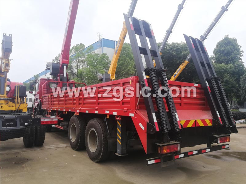 陜汽德龍前四后八隨車吊-廠家價(jià)格