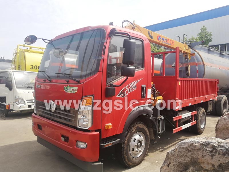 重汽王牌藍牌隨車吊-廠家價格