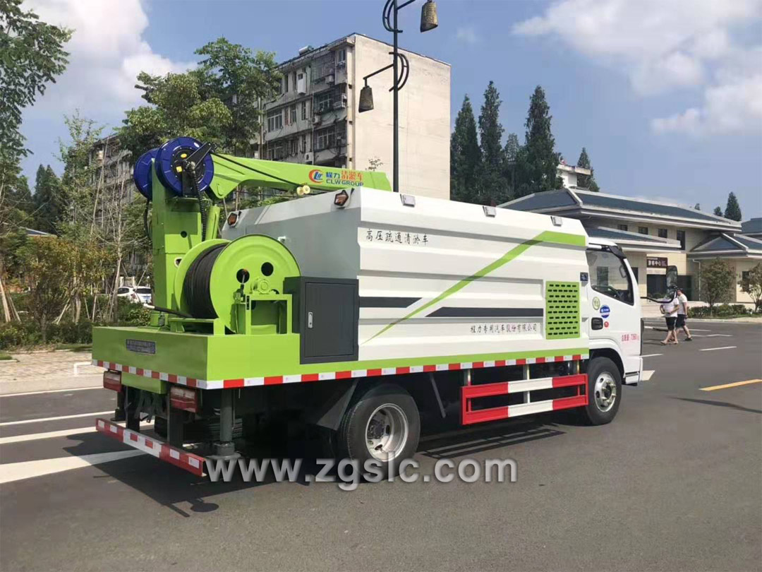 程力集團國六東風小多利卡高壓疏通清淤車