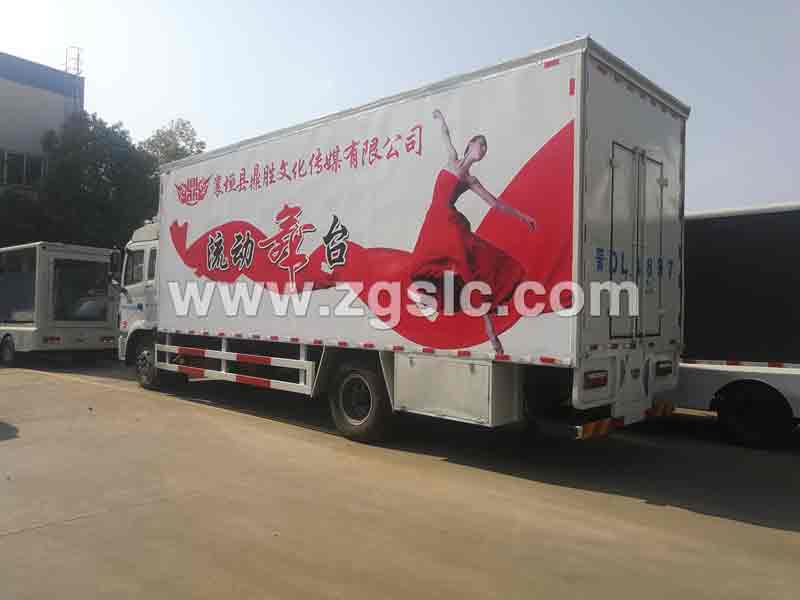 程力集團(tuán)江淮格爾發(fā)流動舞臺車