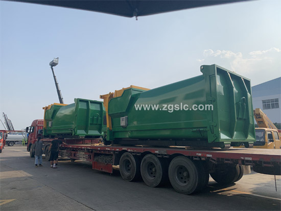 移動(dòng)壓縮垃圾箱