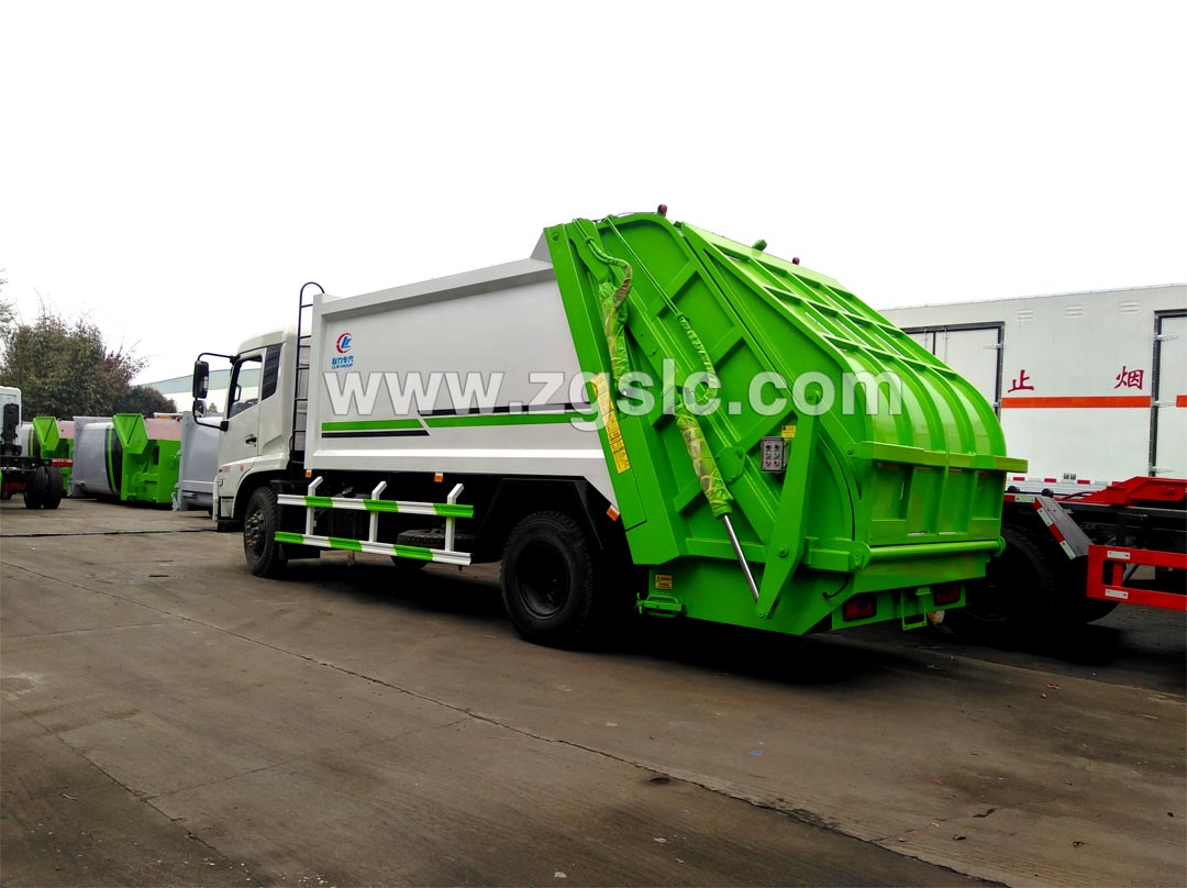 程力專用汽車股份有限公司東風天錦壓縮垃圾車廠家