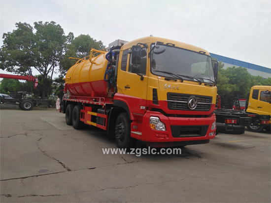 東風天龍清洗吸污車