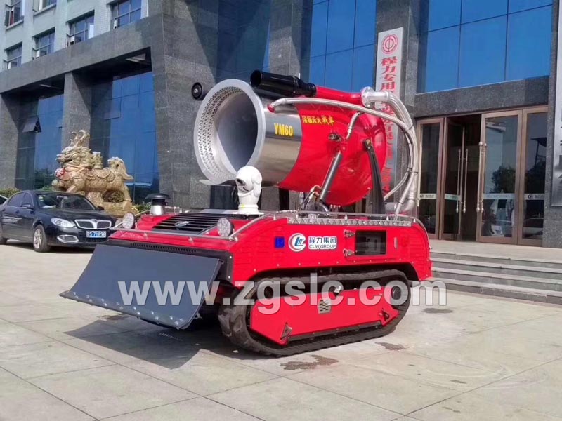 程力集團消防車機器人