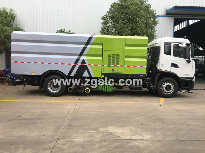 程力專用汽車股份有限公司東風天錦洗掃車廠家