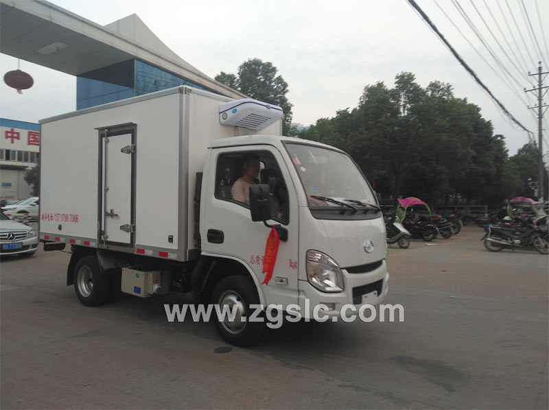 2019/09/04 湖南劉總在湖北程力集團(tuán)訂購(gòu)一臺(tái)國(guó)六躍進(jìn)冷藏車(chē)，單號(hào)12654