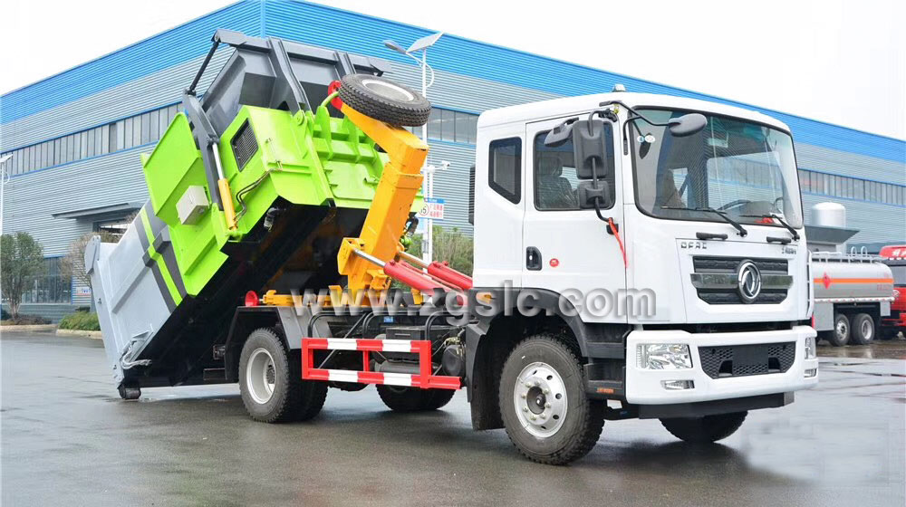 程力專用汽車股份有限公司東風D9勾臂垃圾車價格