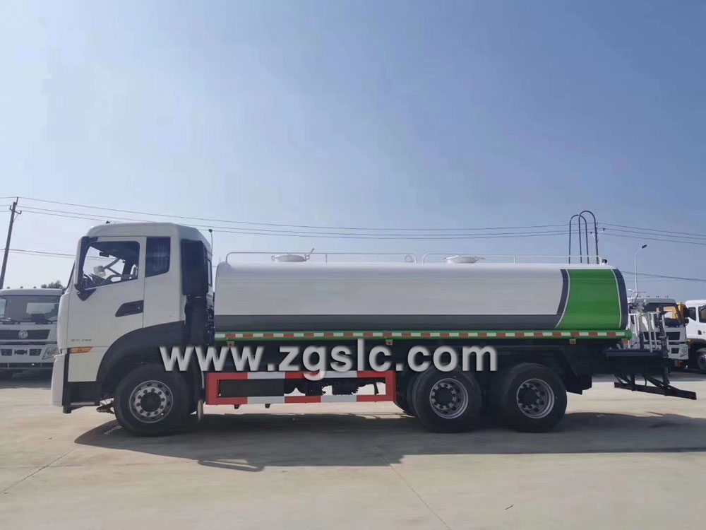 程力集團20方東風天龍后雙橋灑水車廠家