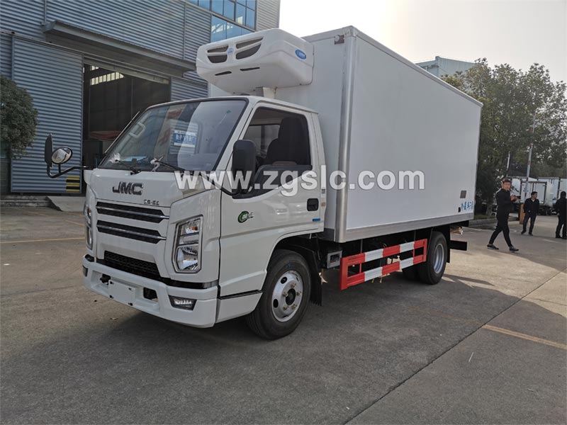 程力集團國六江鈴順達藍牌冷藏車