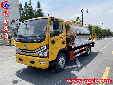 程力牌東風(fēng)大多利卡瀝青灑布車(chē)注就好瀝青，好瀝青，鑄就好公路
